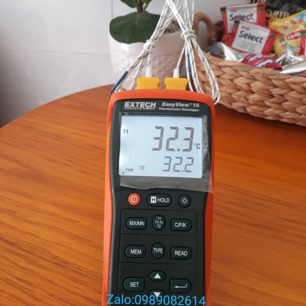 Máy đo nhiệt độ Extech-421509 Đo 2 kênh - Thiết bị đo chính hãng
