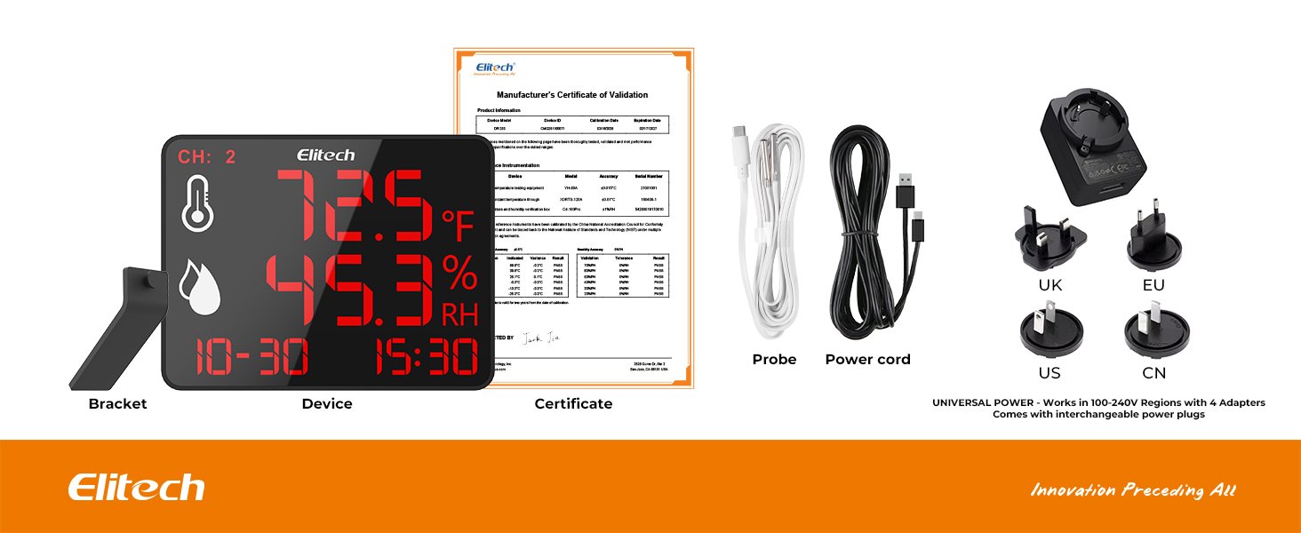 Thiết bị ghi dữ liệu nhiệt độ và độ ẩm - DR-230